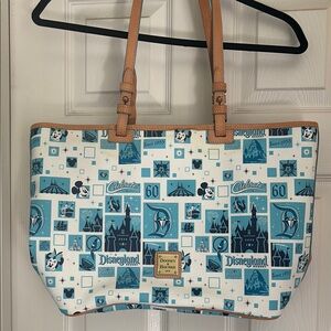 Dooney & Bourke Disneyland Blue and White Tote
